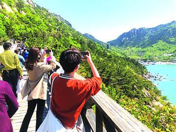 亮‘顏值’！嶗山迎客21.9萬人次，園區管理服務再升級